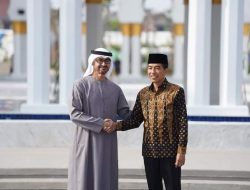 Presiden Jokowi dan Presiden MBZ Resmikan Masjid Raya Sheikh Zayed di Kota Surakarta