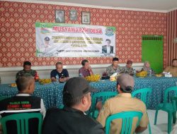 Babinsa Turut Mendukung Program Musdes Satria Jaya