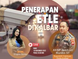 Ini Pesan Yang Disampaikan Kasubdit Gakkum Ditlantas Polda Kalbar Saat Sosialisasi ETLE di Tribun Pontianak