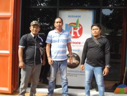 Humas Pokja AMJ Kunjungan Kantor Media kabarrakyat.co.id Dalam Menjalin Silaturahmi