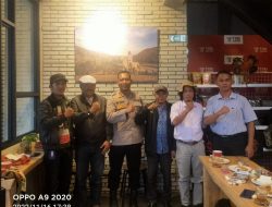 Pererat Sinergitas, FPII Korwil Toraja Ngopi Bersama Kapolres Toraja Utara