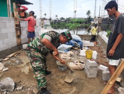 Bentuk Kepedulian Babinsa Koramil 13 Kedungwaringin