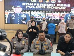 Polres Bogor Ungkap Pelaku Penipuan dan Penggelapan Berkedok Pinjol, Yang Akibatkan Kerugian Hingga 2,3 Milyar