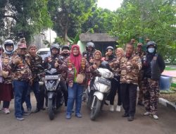 Sambut Hari Pahlawan Koramil 01 Tambun Lepas FKPPI Touring Lintasi Kota Perjuangan