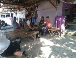Melalui Komunikasi Sosial Babinsa Mendadak Sambangi Petani
