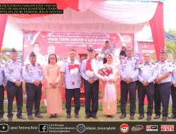 Sangapta Surbakti Resmi Jabat Kepala Lemabaga Pemasyarakatan Kls IIB Tanjung Balai Asahan
