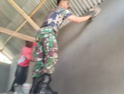 Rehab Rutilahu Bantuan Kasad Koramil 11 Pebayuran Mengalami Kemajuan