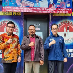 Ketua Dewan Pengawas LSP Pers Indonesia Soegiharto Santoso “Hoky Kunker Ke Surabaya