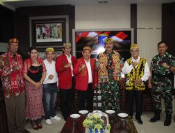 Pangdam XII/Tpr Terima Audiensi Majelis Adat Dayak Nasional