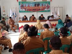 Melalui Musdes Babinsa Tekankan Sinergitas Pemerintah Desa Srijaya