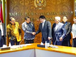 Terima Prince Abdul Qawi, Ketua MPR RI Bamsoet Ingatkan Ancaman Perubahan Iklim