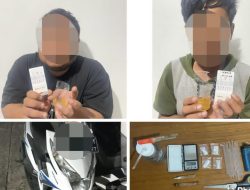 Polsek Cileungsi Amankan 2 Orang Pengedar Sabu Dalam Gelaran Operasi Antik Lodaya 2022