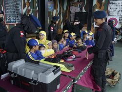 Kunjungan Belajar Siswa-Siswi TK Ke Mako Satbrimob Polda Kalbar