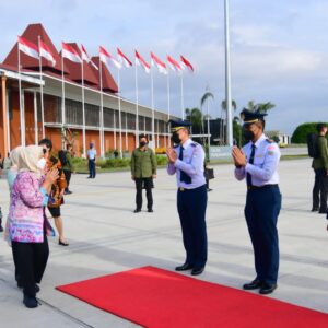 Ibu Iriana dan OASE KIM Kunjungan Kerja ke Provinsi Sumatra Selatan