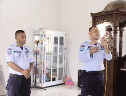 BERIKAN ARAHAN DAN PENGUATAN AWAL, KALAPAS : MINTA TOLONG DENGAN 10 JARI!! – KANWIL KEMENKUMHAM SUMUT