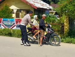 Sigap dan Cepat Anggota Polsek Serbajadi Bantu Warga