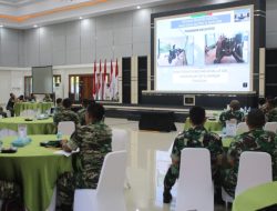 Kasdam XII/Tpr Pimpin Rapat Panproggar Triwulan IV TA 2022