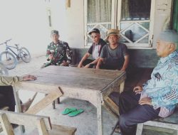 Babinsa Koramil 13 Kedungwaringin Gelar Komunikasi Sosial Dengan Warga