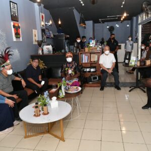 Sapa Komunitas Muda, Wapres Harapkan Kopi Papua Mendunia