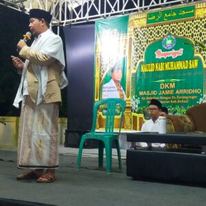 Melalui Maulid Nabi Babinsa Koramil 11 Pebayuran Tingkatkan Ukhuwah Islamiah di wilayahnya