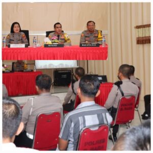 Kapolres Batu Bara Berikan Arahan Kepada Siswa Diktukba Polri T.A 2022