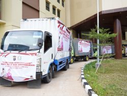 Bantuan Kemanusiaan Polda Riau untuk Korban Gempa Cianjur Tiba di Jakarta