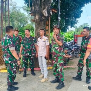 Koramil 12 Serangbaru Kodim 0509 Kabupaten Bekasi Gelar Gladi Penanggulangan Bencana