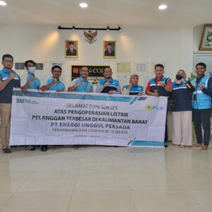 Produktivitas Usaha Terus Meningkat, PT. Energi Unggul Persada Tambah Daya Listrik