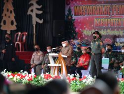 Hadiri Silaturahmi Perayaan Natal Bersama Masyarakat Biak Numfor, Wapres Ajak Rawat Kerukunan dan Toleransi