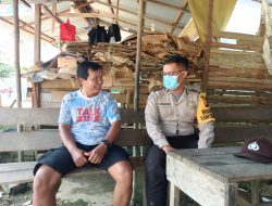Aipda Sunardi Berikan Himbauan Agar Warga Tingkatkan Kewaspadaan