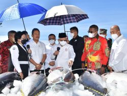 Di Biak Numfor, Wapres Resmikan Pusat Layanan Usaha Terpadu