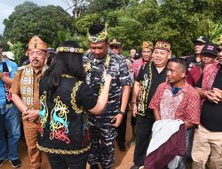 Wadan Lantamal XII, Ikuti Acara Penempatan Papan Prasasti Situs Perjuangan Pangsuma, Sekaligus Napak Tilas di Suak 13 Dusun Nek Bindang