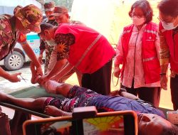 Kodim 0509 Bersama Forkopimda dan Personil Gabungan Gelar Latihan Penanggulangan Bencana Alam