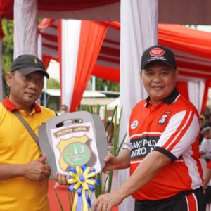 Dalam Rangka HUT ke-73, Polda Metro Jaya Gelar Acara Olahraga di Lapangan Presisi Ditlantas