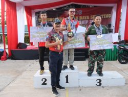 Dalam Penutupan Shooting Open Championship 2022, Pangdam XII/Tpr Serahkan Piala Kasad