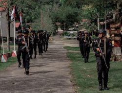 Tingkatkan Kemampuan GAG Personil Satbrimob Polda Kalbar Laksanakan Latihan