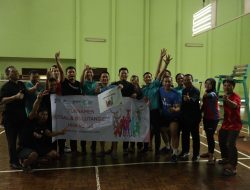 Membanggakan!! RSUD Kota Bogor Juara Badminton Di HKN Ke-58