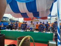 Dit Polair Polda Sumut Ungkap Penyelewengan BBM, 2 Truk Tangki dan Kapal SPOB Kapasitas 1000 Ton Diamankan