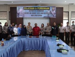 Pembukaan Binteknis Kemampuan dan Pembinaan Satpam di Lingkungan PDAM Tirta Khatulistiwa Oleh Kapolresta Pontianak