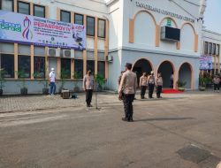 Polres Metro Tangerang Kota Gelar Apel Kesiapan Pengamanan Peparprov ke-IV Banten 2022