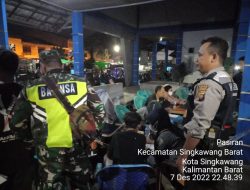 TNI Polri melaksanakan Kegiatan Mobile Skrinning HIV dan IMS di Wilayah Singkawng Barat