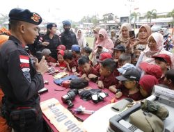 Anak”TK Bina Sari Pontianak Berkunjung Ke Mako Satbrimob Polda Kalbar