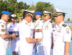Danlantamal IV Serah Terimakan Empat Jabatan Strategis Jajaran Lantamal IV