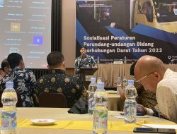 DITJEN HUBDAT GELAR SOSIALISASI PERATURAN TURUNAN UU CIPTA KERJA