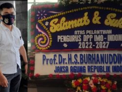 Jono Darsono ST Berikan Ucapan Selamat dan Sukses Atas Pelantikan DPP IMO Indonesia Periode 2022-2027