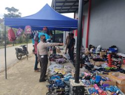 Ansipasi Pelaku Kejahatan Kanit Samapta Pantau Pasar Tumpah Di Serimbu