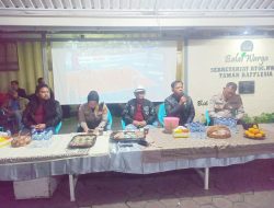 Sambut Ulang Tahun Polda Metro Jaya Yang ke 73 Kapolsek Bersama Danramil 01 Tambun Gelar Acara Malam Pelayanan Nobar Bersama Masyarakat