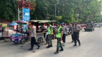 Ciptakan Situasi Aman dan Kondusif, Anggota Kodim 0808/Blitar Gelar Patroli Gabungan