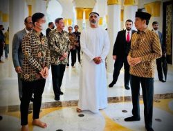 Presiden Jokowi Terima Kedatangan Putra MBZ di Surakarta