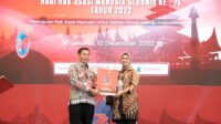 Bupati Gowa Terima Penghargaan Kabupaten Peduli HAM